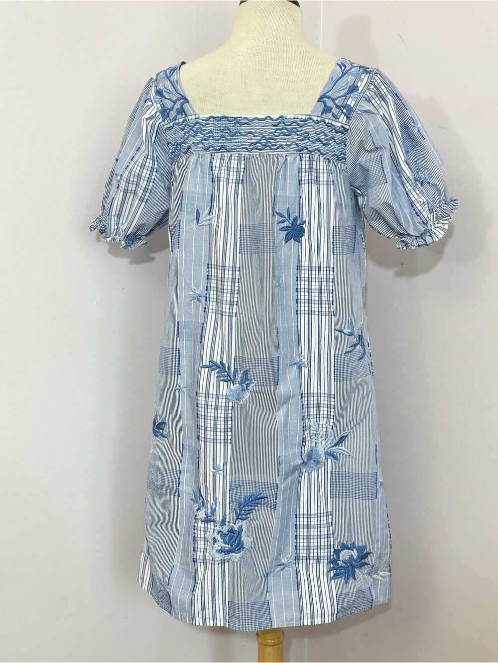 Johnny Was Marbella Square Neck Dress XS - Picture 7 of 13